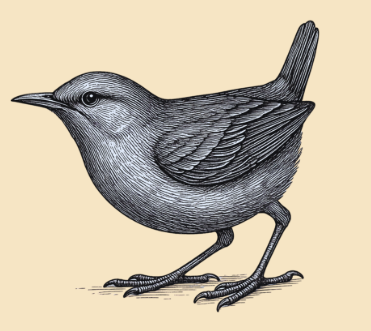 Osari bird illustration